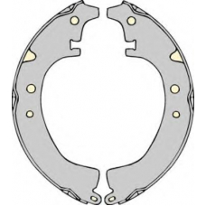 M653 MGA Комплект тормозных колодок