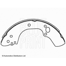 ADZ94112 BLUE PRINT Комплект тормозных колодок