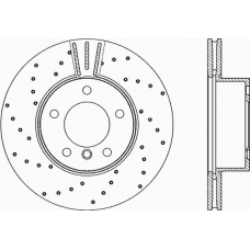 BDRS2275.25 OPEN PARTS Тормозной диск