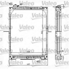 732995 VALEO Радиатор, охлаждение двигателя