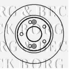 BBD5020 BORG & BECK Тормозной диск