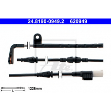 24.8190-0949.2 ATE Сигнализатор, износ тормозных колодок
