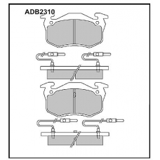 ADB2310 Allied Nippon Тормозные колодки