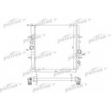 PRS3506 PATRON Радиатор, охлаждение двигателя