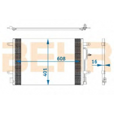 7402504 BEHR Condenser