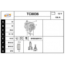 TC8036 SNRA Генератор