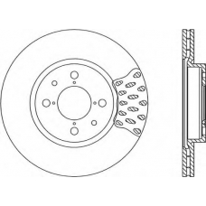 BDR1146.20 OPEN PARTS Тормозной диск