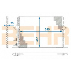 7005002 BEHR Condenser