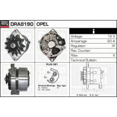 DRA8190 DELCO REMY Генератор