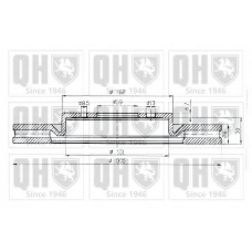 BDC4675 QUINTON HAZELL Тормозной диск