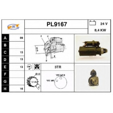 PL9167 SNRA Стартер