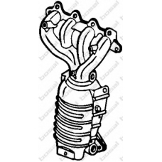 090-014 BOSAL Катализатор