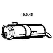 19.0.45 EBERSPACHER Глушитель выхлопных газов конечный