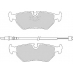 FD6726A NECTO Комплект тормозных колодок, дисковый тормоз