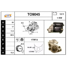 TO9045 SNRA Стартер