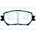 BP-9071 KAVO PARTS Комплект тормозных колодок, дисковый тормоз