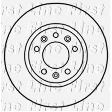 FBD1781 FIRST LINE Тормозной диск
