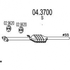 04.3700 MTS Катализатор