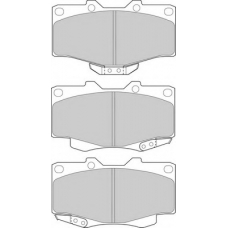 DBP370797 DURON Комплект тормозных колодок, дисковый тормоз