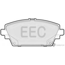 BRP1043 EEC Комплект тормозных колодок, дисковый тормоз