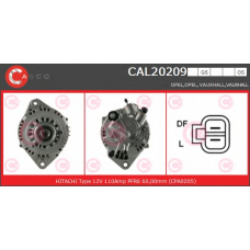 CAL20209OS CASCO Генератор