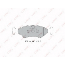 BD-3019 LYNX Колодки тормозные передние
