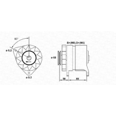 943356651010 MAGNETI MARELLI Генератор