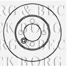 BBD5701S BORG & BECK Тормозной диск