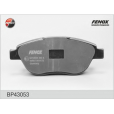 BP43053 FENOX Комплект тормозных колодок, дисковый тормоз