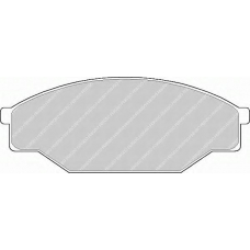 T0610380 RAMEDER Комплект тормозных колодок, дисковый тормоз