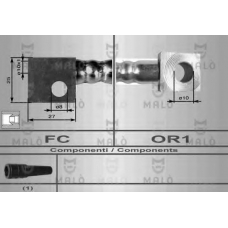 8544 Malo Тормозной шланг