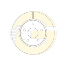 6064151 GIRLING Тормозной диск