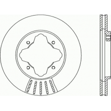 BDR1212.20 OPEN PARTS Тормозной диск