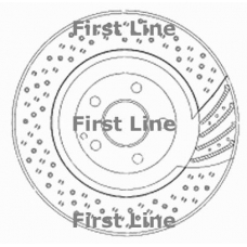 FBD1539 FIRST LINE Тормозной диск