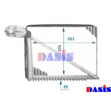 820211N AKS DASIS Испаритель, кондиционер