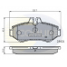 CBP0914 COMLINE Комплект тормозных колодок, дисковый тормоз