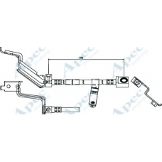 HOS3525 APEC Тормозной шланг