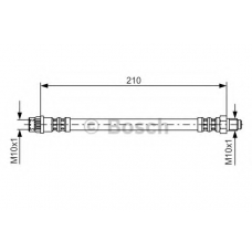 1 987 476 425 BOSCH Тормозной шланг