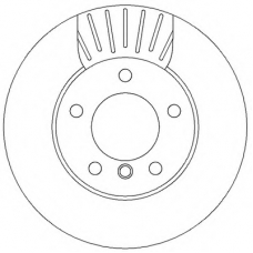 562313BC BENDIX Тормозной диск