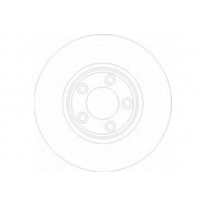 DF4105 TRW Тормозной диск