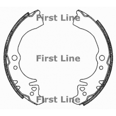 FBS628 FIRST LINE Комплект тормозных колодок