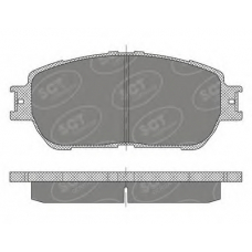 SP 474 PR SCT Комплект тормозных колодок, дисковый тормоз