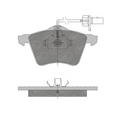 SP 402 SCT Комплект тормозных колодок, дисковый тормоз