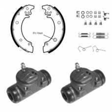 634 DELPHI Комплект тормозных колодок