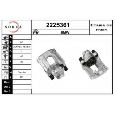 2225361 EAI Тормозной суппорт