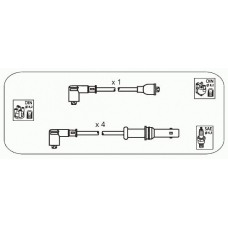 JP175 JANMOR Комплект проводов зажигания