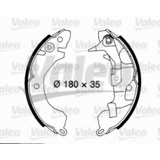 562705 VALEO Комплект тормозных колодок