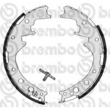 S 83 521 BREMBO Комплект тормозных колодок