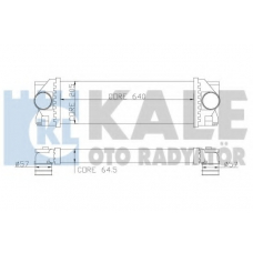 342800 KALE OTO RADYATOR Интеркулер