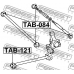 TAB-084 FEBEST Подвеска, рычаг независимой подвески колеса